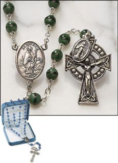 Catholic Celtic Irish Rosary Saint Patrick Miraculous