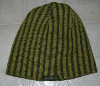 Merrell Evergreen Lutsen Reversible Beanie Knit Cap Hat Adult