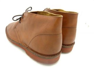 Crew MacAlister Brickman Boots 9 5 $168 Rich Brown Shoes Leather