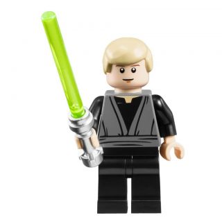 Lego Star Wars Luke Skywalker Minifigure Minifig Figure Lightsaber