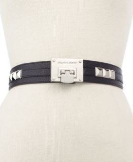 MICHAEL Michael Kors Belt, Triple Loop Buckle Guard Belt