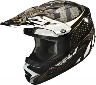 Fly Racing Trophy Lite Adult Helmet Black SM XXL