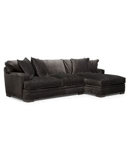 Sofa, 2 Piece Chaise 112W x 66D x 30H   furniture