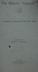 RARE 1904 Civil War Book The Historic General Mcbryde