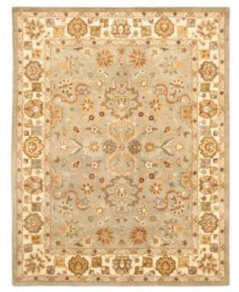 MANUFACTURERS CLOSEOUT Safavieh Area Rug, Heritage HG959A Lt. Green