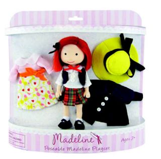 Madeline Posable Dress Up Set in Gift Box New