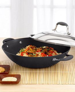 Anolon Advanced Glass Covered Wok, 14   Cookware   Kitchen