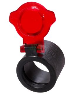 Ramsbottom   Quake Mini Maglite Lens RED FLIP UP COVER FILTER Size