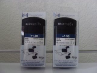 Magnivision Gideon Folding Micro Reader Reading Glasses 1 50