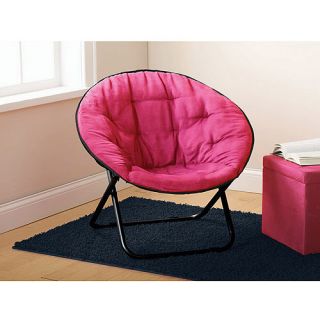 decorate your space with the mainstays saucer chair this comfortable