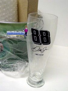 New Gift Pack Dale Jr 88 Ice Bucket 4 Beer 16oz Pilsner Glasses NASCAR