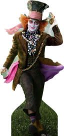 Mad Hatter Johnny Depp Lifesize Cardboard Stand Up New