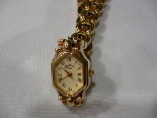 New Madison Gems Women Gold Plated Metal Watch Crystals
