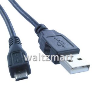 USB 2 0 A Male to Micro B Male Charger Data Sync Adapter Cable Cord