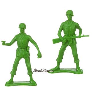 New  Toy Story Bucket O Soldiers Green Army Men 75pc