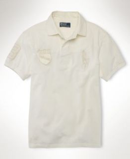 Polo Ralph Lauren Shirt, Custom Fit Mesh Short Sleeve Polo Shirt