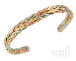 Sergio Lub Magnetic Copper Cuff Bracelet Large