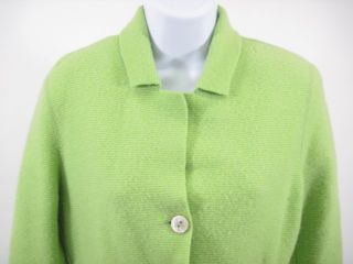 Bruno Manetti Lime Green Wool Blazer Jacket