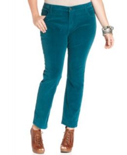 Lucky Brand Jeans Plus Size Pants, Ginger Skinny Corduroy