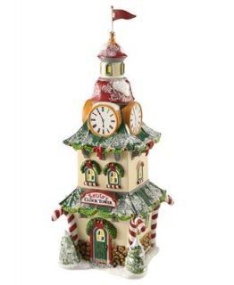 Department 56 Collectible Figurine, North Pole Village Clock Tower