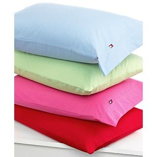 Tommy Hilfiger Bedding, Solid Cotton Blend Sheet Sets   Sheets   Bed