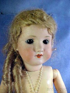 Mao Max Oscar Arnold Antique Doll 24 RARE German Child Doll
