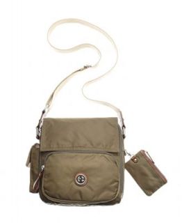 Giani Bernini Handbag, Nylon Flap Crossbody Bag