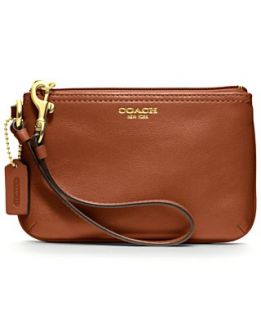 COACH LEGACY LEATHER SMALL WRISTLET