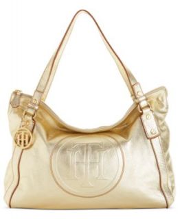 Tommy Hilfiger Handbag, Pebble Leather Logo Crossbody