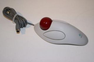Logitech Marble Mouse PS2 Two Button Trackball T CM14