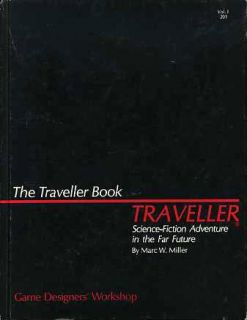 GDW Marc Miller Sci Fi RARE The Traveller Book 201 EXC