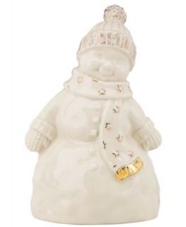 Lenox Collectible Figurine, Snowman Sound Recorder