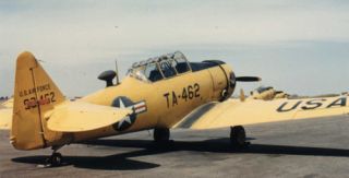 6G Texan, 4 93469 , TA 469 , ATC, Malden AFB, 1953, USAF