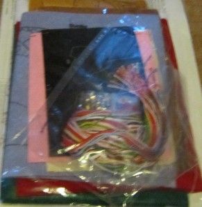 Plaid Bucilla Santas Sweet Shop Felt Stocking Kit 18 New in Package