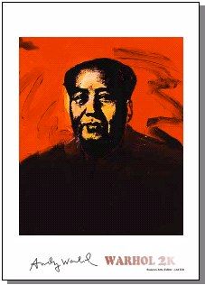 Andy Warhol Mao Tse Tung Print Limited Edition