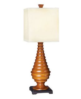 Pacific Coast Table Lamp, Walnut Cast Resin   Lighting & Lamps   for