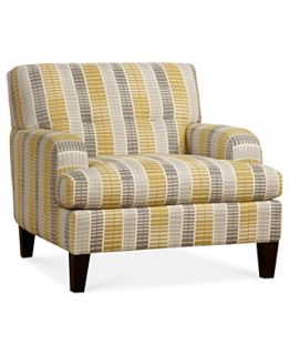 Jillian Fabric Accent Chair, 29W x 33D x 33H