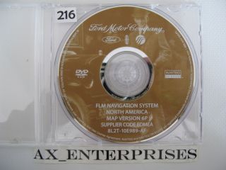 Genuine FLM Ford Lincoln Mercury Navigation DVD Map 6P Rel ©2008 US