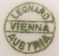 1908 Leonard Vienna Austria Porcelain Trinket Box
