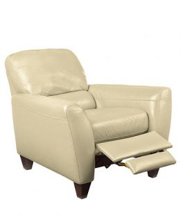 Almafi Leather Recliner Chair, 38W x 38D x 36H   furniture