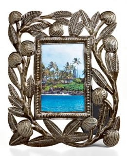 Heart of Haiti Picture Frame, Metal Breadfruit 4 x 6