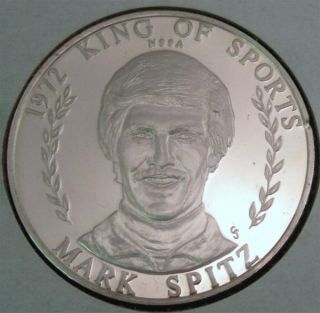 Mark Spitz Sterling Silver Round Kiwanis Youth Award