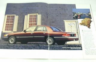 1992 92 Mercury Grand Marquis Brochure GS LS Sedan