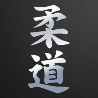 Decal Sticker Martial Art HIEROGLYPH Kanji Judo ZK936