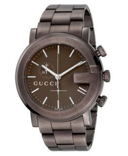 Gucci Watch, Mens Swiss G Chrono Collection Stainless Steel Bracelet