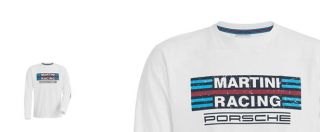 Men’s long sleeved shirt. MARTINI RACING logo printed on the front