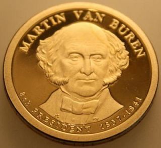 Dollar Presidential 2008 s Proof Martin Van Buren MB