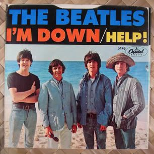 Beatles ★ Help ★ 45 WC Picture Sleeve Near Mint