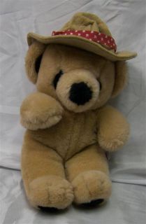 Cute Mary Meyer 14 Plush Soft Brown Canadian Mountie Bear