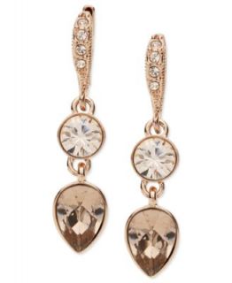 Givenchy Earrings, Double Drop Crystal Baguette Earrings   Fashion